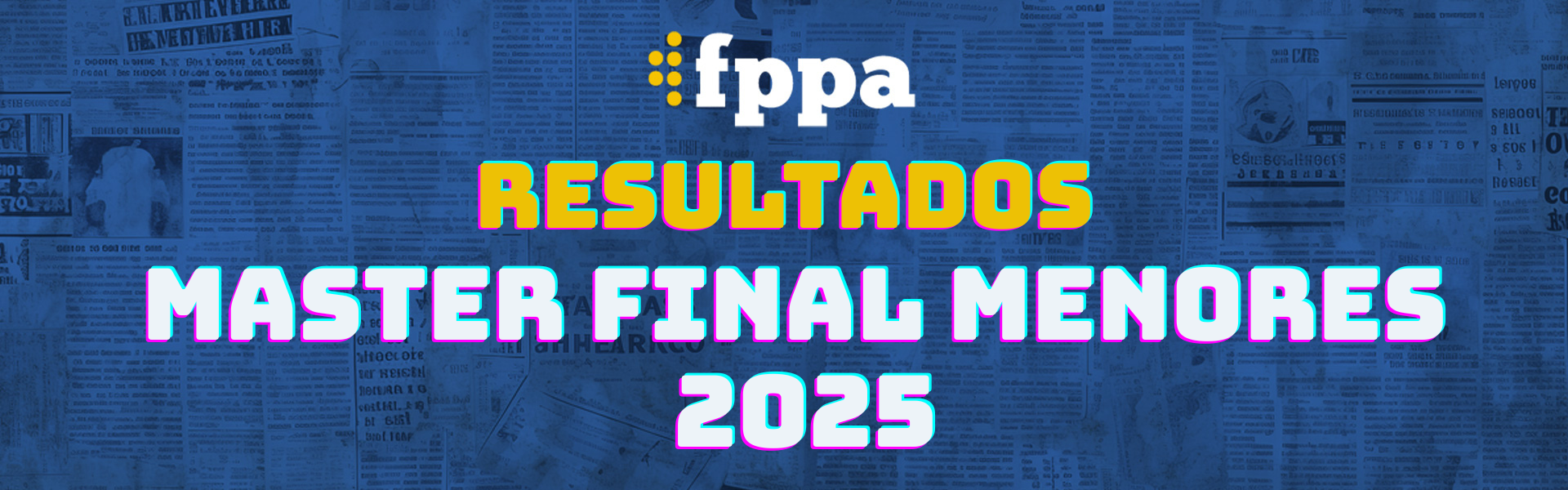 RESULTADOS MASTER FINAL DE MENORES